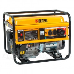Бензогенератор Denzel GE-7900 6 кВт в Великом Новгороде