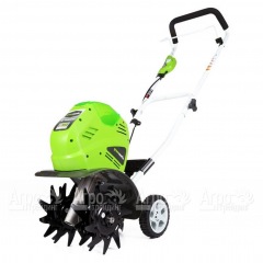 Культиватор аккумуляторный GreenWorks G-Max G40TL 40V 26 см (без батареи и зарядного устройства) в Великом Новгороде