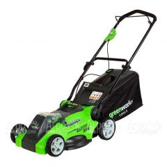 Газонокосилка аккумуляторная GreenWorks G40LM40 3 Ач в Великом Новгороде