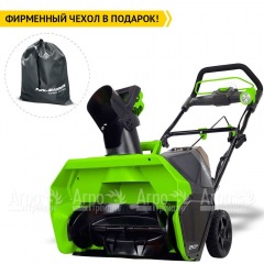 Снегоуборщик аккумуляторный GreenWorks GD40SB в Великом Новгороде