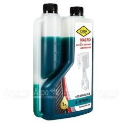 Масло минеральное с дозатором DDE API TB 1 л для 2-х тактных двигателей в Великом Новгороде