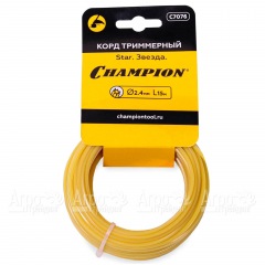 Корд триммерный Champion Star 2.4мм, 15м (звезда) в Великом Новгороде