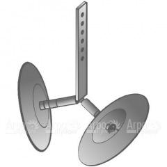 Окучник дисковый без сцепки для культиваторов Целина 500, 404, 406 в Великом Новгороде