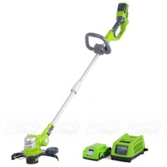 Аккумуляторный триммер GreenWorks G24ST30MK2 в Великом Новгороде