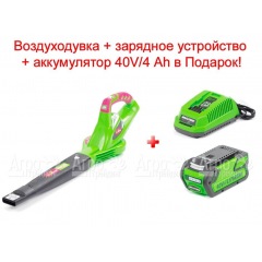 Воздуходувка аккумуляторная Monferme 24157M2 в Великом Новгороде