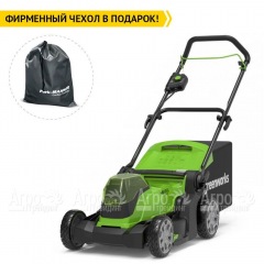 Газонокосилка аккумуляторная GreenWorks G24X2LM41 (без аккумулятора и зарядного устройства) в Великом Новгороде
