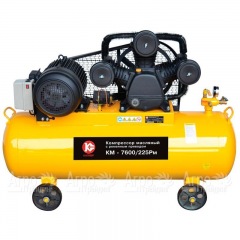 Компрессор масляный Калибр Мастер КМ-7600/225РМ в Великом Новгороде