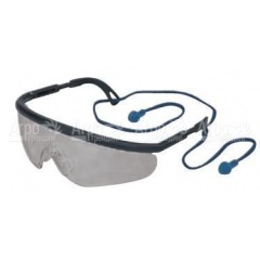 Очки защитные затемненные с тампонами для ушей Oleo-Mac 0010-00848  в Великом Новгороде
