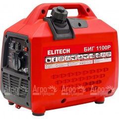 Бензогенератор инверторный Elitech БИГ 1100Р 1 кВт в Великом Новгороде