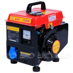 Инверторный генератор Калибр БЭГ-1200И 1 кВт в Великом Новгороде