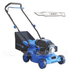 Газонокосилка бензиновая Haitec HT-RM410ECO + запасной нож в Великом Новгороде
