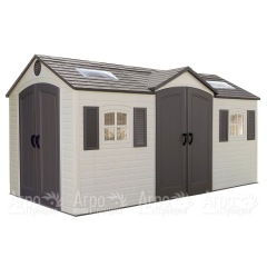 Пластиковый сарай LifeTime 15х8 DD в Великом Новгороде