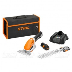 Аккумуляторные ножницы для кустарников Stihl HSA 26 SET c АКБ AS2 и ЗУ AL1 в Великом Новгороде