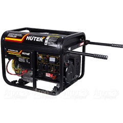 Бензогенератор Huter DY6500LXW 5 кВт с функцией сварки и колесами в Великом Новгороде