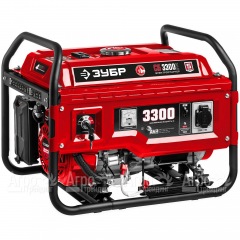 Бензогенератор Зубр СБ-3300Е 3.3 кВт с электростартером в Великом Новгороде