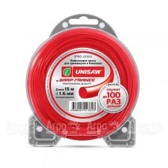 Леска триммерная 1.6 мм 15 м круглая Unisaw Professional Quality в Великом Новгороде