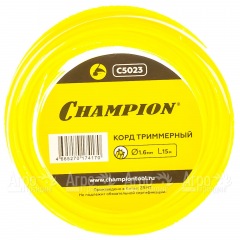 Корд триммерный Champion Star 1.6мм, 15м (звезда) в Великом Новгороде