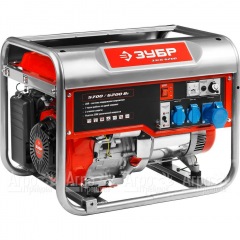 Бензогенератор Зубр ЗЭСБ-6200 6.2 кВт в Великом Новгороде