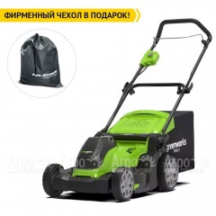 Газонокосилка аккумуляторная GreenWorks G40LM41 (без аккумулятора и зарядного устройства) в Великом Новгороде