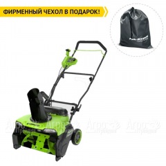 Снегоуборщик аккумуляторный GreenWorks GD40STX2 (без аккумулятора и зарядного устройства) в Великом Новгороде