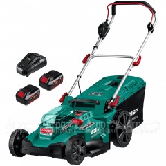 Газонокосилка аккумуляторная Зубр ГКЛ-4336-42 в Великом Новгороде