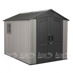 Пластиковый сарай LifeTime WoodLook 7х12 в Великом Новгороде