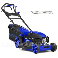 Газонокосилка бензиновая Haitec HT-RM532ES + запасной нож в Великом Новгороде