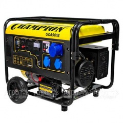 Бензогенератор Champion GG6501E+ATS 5 кВт в Великом Новгороде