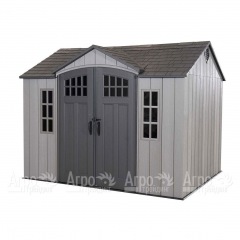 Пластиковый сарай LifeTime WoodLook 10х8 в Великом Новгороде