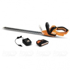 Аккумуляторный кусторез Villartec HA20 Set AS202, AC202 в Великом Новгороде