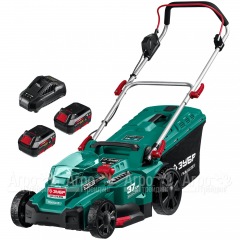 Газонокосилка аккумуляторная Зубр ГКЛ-3736-42 в Великом Новгороде