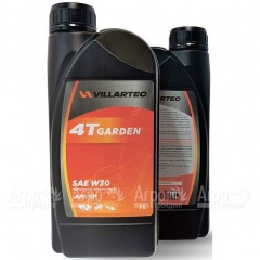 Масло моторное Villartec 4T Garden (SAE W30) 1 л для 4-х тактных двигателей в Великом Новгороде
