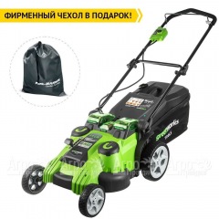 Газонокосилка аккумуляторная GreenWorks G40LM49DBK6 в Великом Новгороде