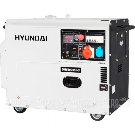 Дизельгенератор Hyundai DHY 6000SE-3 5 кВт  в Великом Новгороде