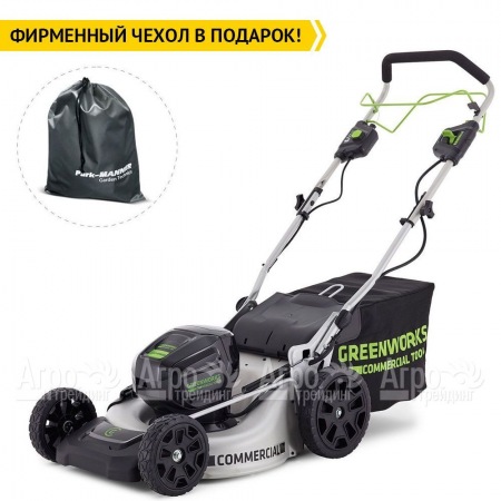 Газонокосилка аккумуляторная GreenWorks GC82LM51 (без батареи и зарядного устройства)  в Великом Новгороде