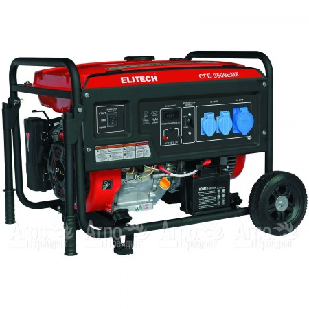Бензогенератор Elitech СГБ 9500ЕМК 7 кВт  в Великом Новгороде