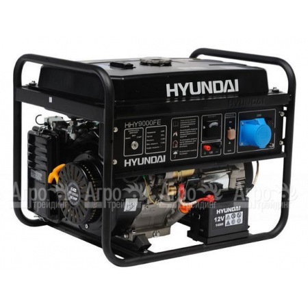 Бензогенератор Hyundai HHY 9000FE 6.5 кВт  в Великом Новгороде