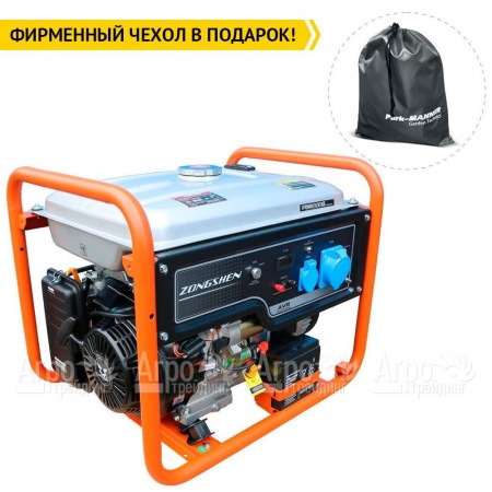 Бензогенератор Zongshen PB 6000 E 5 кВт в Великом Новгороде