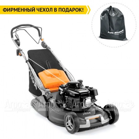 Газонокосилка бензиновая Stiga Twinclip 55 SR H BBC  в Великом Новгороде