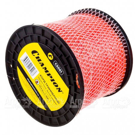 Корд триммерный Champion Square Twist Duo 3.0мм, 168м (витой квадрат)+нож  в Великом Новгороде