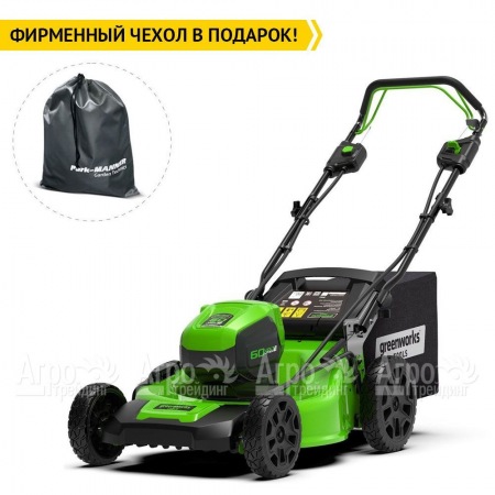 Газонокосилка аккумуляторная GreenWorks GD60LM51SP (без батареи и зарядного устройства) в Великом Новгороде