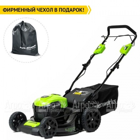 Газонокосилка аккумуляторная GreenWorks GD40LM46SP 8 Ач  в Великом Новгороде