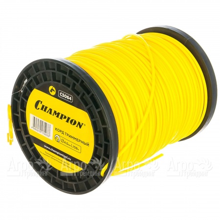 Корд триммерный Champion Round 4.0мм, 159м (круглый)+нож  в Великом Новгороде