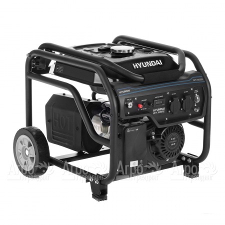 Бензогенератор Hyundai HHY 3050FE 2.8 кВт в Великом Новгороде