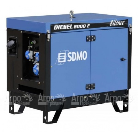 Дизельгенератор SDMO Diesel 6000 E Silence 5.2 кВт  в Великом Новгороде