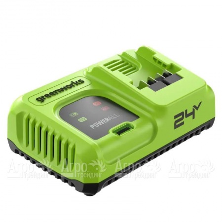 Ультрабыстрое зарядное устройство G24C8 для техники GreenWorks 24 В  в Великом Новгороде