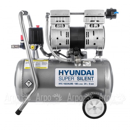 Компрессор поршневой безмасляный Hyundai HYC 18224LMS  в Великом Новгороде