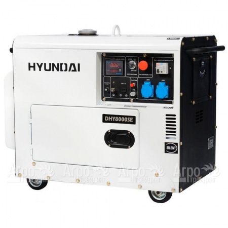 Дизельгенератор Hyundai DHY 8000SE 5,5 кВт в Великом Новгороде