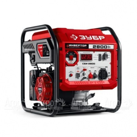 Бензиновый генератор инверторный Зубр СБИ-2800 2.5 кВт в Великом Новгороде