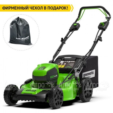 Газонокосилка аккумуляторная GreenWorks GD60LM51SPK4  в Великом Новгороде